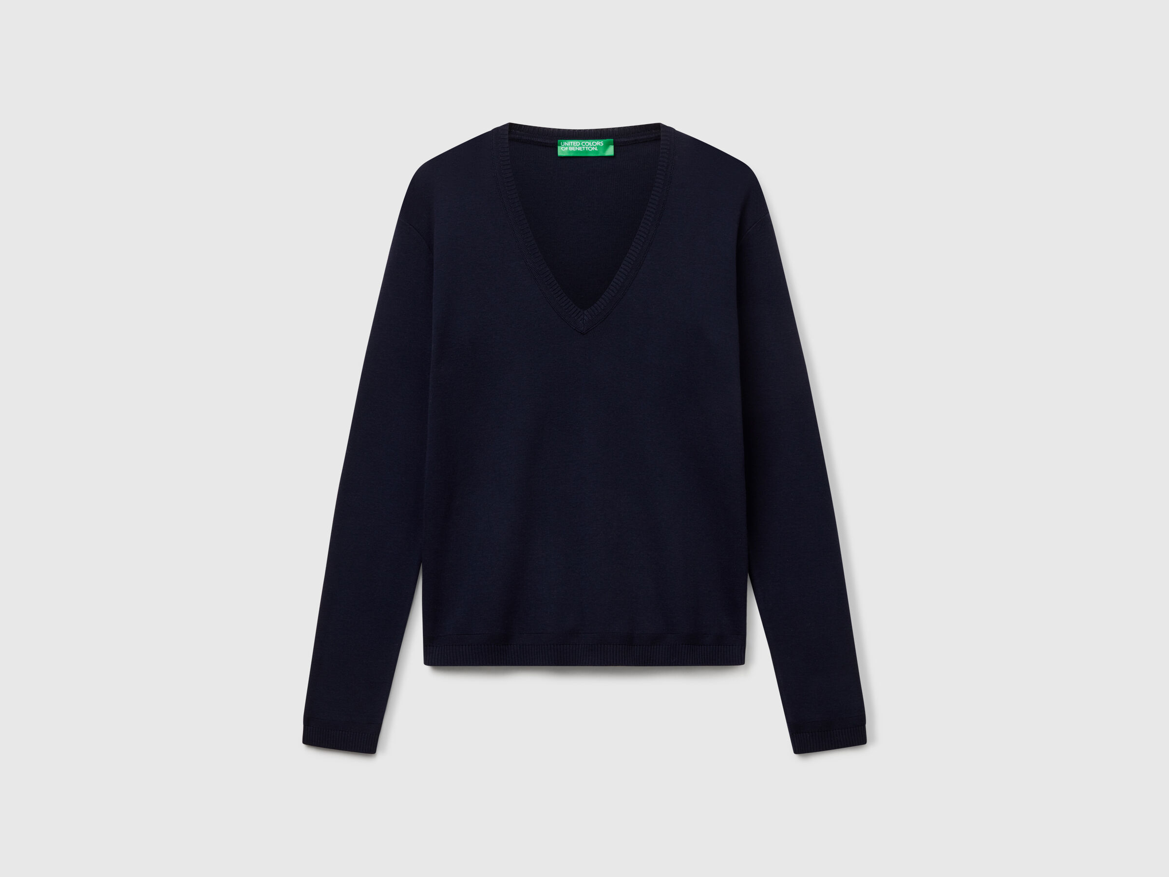 V NECK SWEATER L/S Women image number 4